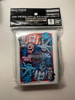 Official One Piece TCG Buggy Card Sleeves. Limited edition Volume 5 - Image 1