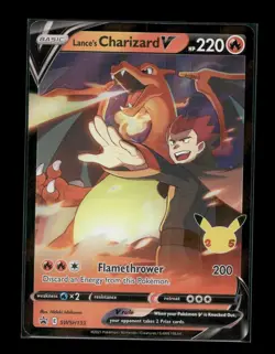 SWSH: Sword & Shield Promo Cards #SWSH133 Lance's Charizard V NM - Image 1