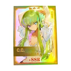 Goddess Story Waifu Card TCG | C.C. - Code Geass | SSR | SSR021 ~ Anime Girls - Image 2