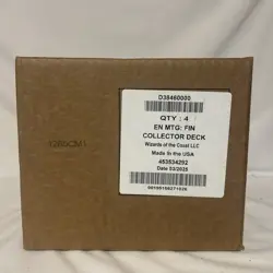 MAGIC THE GATHERING Final Fantasy Collector’s Ed Commander 4 Deck SEALED CASE C9 - Image 2