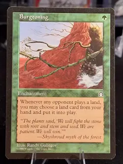 Burgeoning - Stronghold - MTG - Magic the Gathering - Image 1
