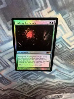 Foil Lurking Predators EX+/NM- Core Set 2010 M10 - Image 3