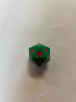 Magic The Gathering TMNT Spindown Life Counter D20 Red - Image 2