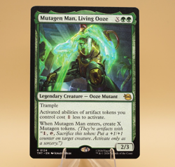 Mutagen Man, Living Ooze | 124 | Rare | Reg | TMNT | MTG | StorePromoEligible - Image 1