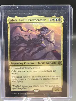 Alela, Artful Provocateur 324 Foil Throne of Eldraine MTG - Image 2