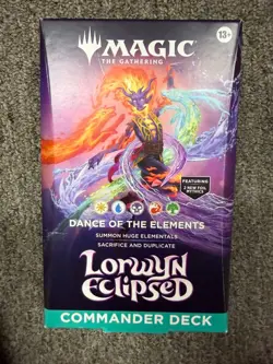 Lorwyn eclipsed magic the gathering Dance of the Elements commander deck - Image 1