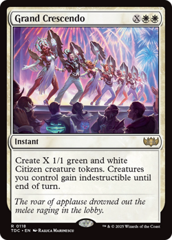 Grand Crescendo [Tarkir: Dragonstorm Commander] Magic MTG - Image 1