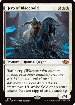 Hero of Bladehold [Tarkir: Dragonstorm Commander] Magic MTG - Image 1
