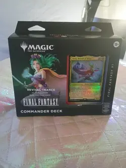 MAGIC THE GATHERING FINAL FANTASY REVIVAL TRANCE COMMANDER DECK MTG - Image 1