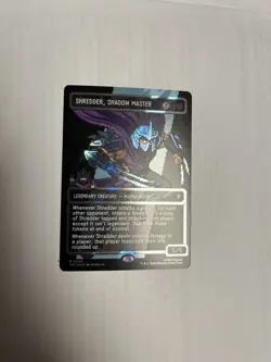 Shredder, Shadow Master (Borderless) (Surge Foil) Commander: Teenage Mutant... - Image 1