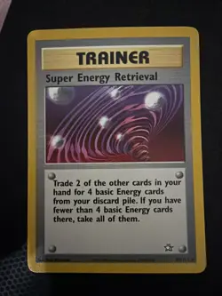 Super Energy Retrieval 89/111 Neo Genesis Rare Pokemon Card - Image 1