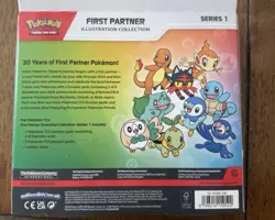Pokemon TCG First Partner Illustration Collection Series 1 New Sealed Ships 3/20 - Image 2