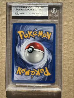 2000 Pokemon Gym Challenge 1st Edition Blaine's Arcanine #01 Holo BGS 8 - Image 2