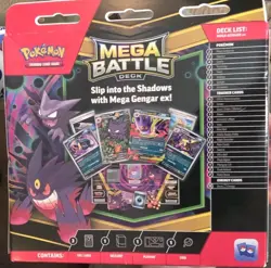 Pokemon TCG Mega Battle Deck Mega Gengar Ex Sealed But damage Box - Image 3