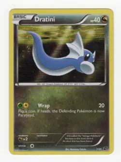 2012 Pokemon Dratini 1/20 Holo LP Dragonair 3/20 Holo LP Dragon Vault - Image 2