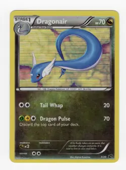 2012 Pokemon Dratini 1/20 Holo LP Dragonair 3/20 Holo LP Dragon Vault - Image 4