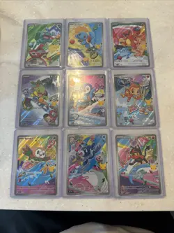Pokemon 2026 First Partner Illustration Collection Series 1 Promos Complete Set - Image 1