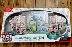 Pokemon Scarlet & Violet 151 Blooming Waters Premium Collection Box Venusaur Bl… - Image 1