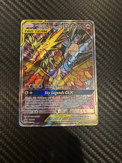 Pokemon Moltres & Zapdos & Articuno GX TAG TEAM Promo Holo 300 HP SM210 Sm - Image 1