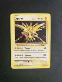Carta Pokemon PSA ZAPDOS #42/108 HOLO ITA 2016 set XY EVOLUZIONI Ultra rara BGS - Image 1