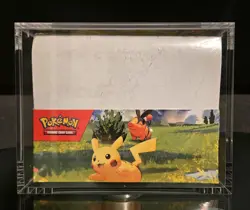 Pokemon TCG Ascended Heros Mini-Tin Display Factory Sealed Acrylic UV Case - Image 1