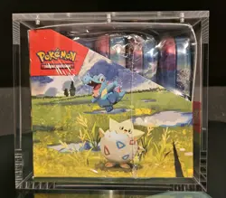 Pokemon TCG Ascended Heros Mini-Tin Display Factory Sealed Acrylic UV Case - Image 3