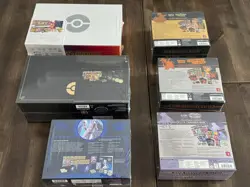 Pokemon TCG sealed lot of ETB Ultra Premium Charizard Pokemon Center Exclusives - Image 2
