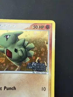 Pokemon TCG EX Team Rocket Returns Larvitar 63/109 Stamped Reverse Holo LP - Image 3