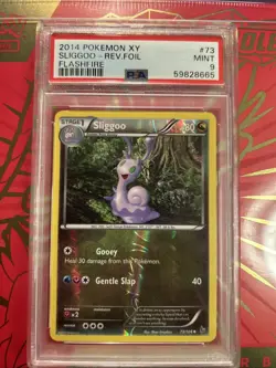 POKEMON: SLIGGOO #73/106🔥PSA 9 MINT🔥XY FLASHFIRE-2014 REVERSE FOIL - Image 3