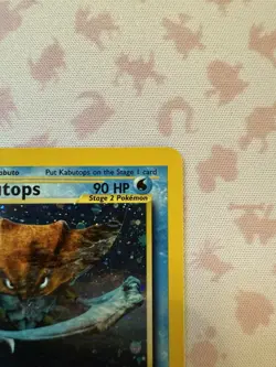 NM 1ST EDITION KABUTOPS - POKEMON NEO DISCOVERY HOLO #6/75 - SWIRL! - Image 4