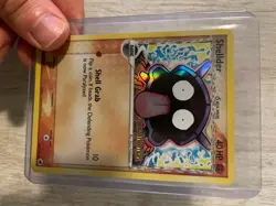 vintage Shellder 63/101 EX Dragon Frontiers Stamped - Holo Pokemon - Image 1