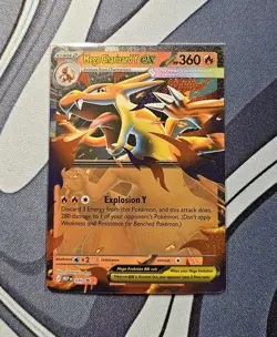 Mega Charizard Y ex Promo #30 Mega Evolution Holo Pokemon NM - Image 1