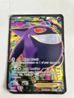 Pokemon Gengar EX Full Art Ultra Rare Holo 114/119 XY Phantom Forces 170 HP - Image 1