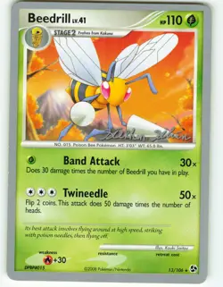Beedrill - World Championships 2009 - 13/106 Great Encounters - Pokemon TCG - Image 1
