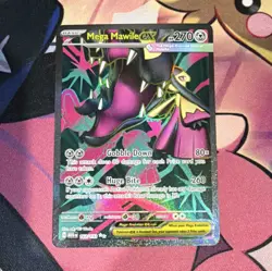 Pokemon Mega Mawile EX 162/132 Me01 Ultra Rare Full Art Holo 270 HP TCG - Image 1