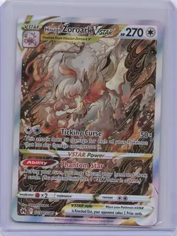 Hisuian Zoroark VSTAR GG56/GG70 Holo Crown Zenith Galarian Gallery Pokemon NM - Image 1