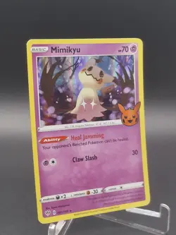 Mimikyu #081/189 Holo Rare 2022 Trick or Trade Pokemon TCG Mint 💎 - Image 1