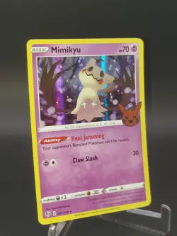 Mimikyu #081/189 Holo Rare 2022 Trick or Trade Pokemon TCG Mint 💎 - Image 2