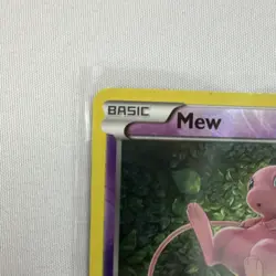 Pokemon Mew 29/124 Fates Collide Holo Rare Basic 50 HP Reverse Holo Arita 2016 - Image 2