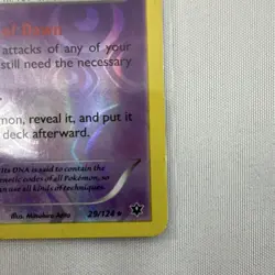 Pokemon Mew 29/124 Fates Collide Holo Rare Basic 50 HP Reverse Holo Arita 2016 - Image 4
