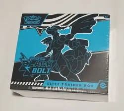 Pokemon TCG: Scarlet & Violet Black Bolt ETB Factory SEALED - Image 1