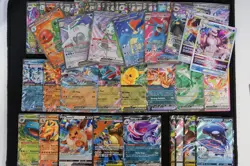 Lot of 75 Pokemon Charizard ex,Gengar, Eevee V PIkachu Palkia Vstar Full Art - Image 1