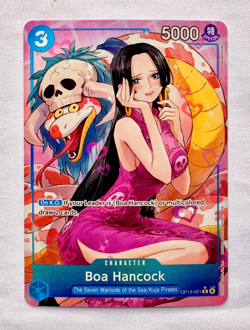 Boa Hancock OP13-051 Alt Art + Foil Carrying On His Will NM One Piece 🔥🔥 - Image 2