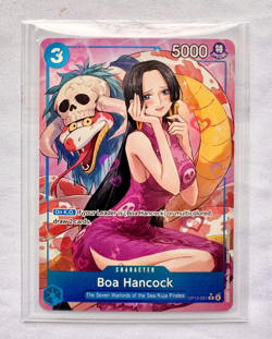 Boa Hancock OP13-051 Alt Art + Foil Carrying On His Will NM One Piece 🔥🔥 - Image 4