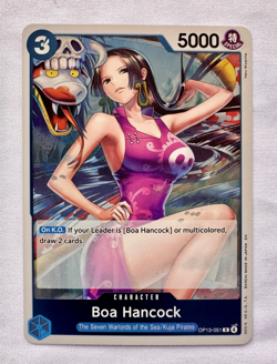 Boa Hancock OP13-051 Alt Art + Foil Carrying On His Will NM One Piece 🔥🔥 - Image 5