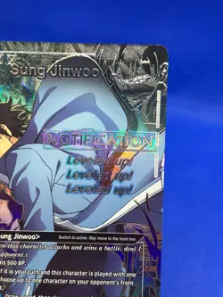 Union Arena UE17BT: SOLO LEVELING Sung Jinwoo UE17BT/SLG-1-049 Super Rare 1-Star - Image 4