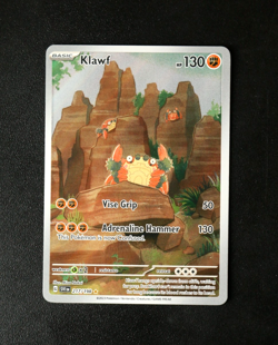 Pokemon Card - Klawf 217/198 - Scarlet & Violet Base - Illustration Rare - NM ⭐ - Image 1