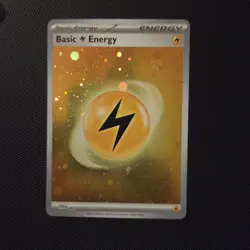 Pokemon Card - Basic Lightening Energy HD Cosmos Holo SVE 004 S&V 151 - NM - Image 1
