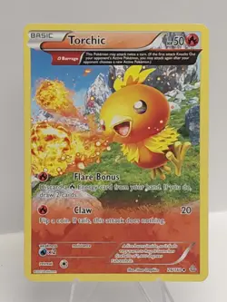 Torchic - 26/160 - Pokemon Primal Clash XY Non-Holo Card NM - Image 1