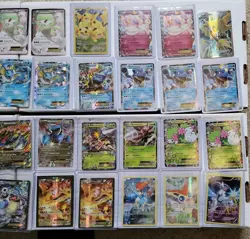 83 Pokemon TCG Cards All Either EX, Mega EX, Or Full Art Cards Large Rare Lot - Image 1